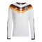 adidas DFB Deutschland Authentic Trikot Langarm Home WM 2026 Weiß - weiss