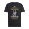 adidas Deutschland Graphic T-Shirt 2026 Schwarz - schwarz