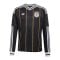 adidas DFB Deutschland Trikot Langarm 3rd 2026 Kids Schwarz - schwarz