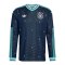 adidas DFB Deutschland Authentic Trikot Langarm Away WM 2026 Blau - blau