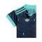 adidas DFB Deutschland Babykit Trikot Set Away WM 2026 Kids Blau - blau