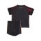 adidas DFB Deutschland DFB Germanykit away WM 22 Trikot Set Kids Schwarz - schwarz