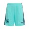 adidas DFB Deutschland Short Away WM 2026 Kids Türkis - tuerkis