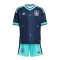 adidas DFB Deutschland Trikot Set Away WM 2026 Kids Blau - blau