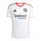 adidas Eintracht Frankfurt Trikot Away 2025/2026 Weiß - weiss