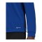 adidas Entrada 22 HalfZip Sweatshirt Blau Weiss - blau