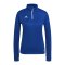 adidas Entrada 22 HalfZip Sweatshirt Damen Blau - blau