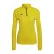 adidas Entrada 22 HalfZip Sweatshirt Damen Gelb - gelb