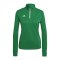 adidas Entrada 22 HalfZip Sweatshirt Damen Grün - gruen