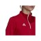 adidas Entrada 22 HalfZip Sweatshirt Damen Rot - rot