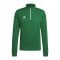 adidas Entrada 22 HalfZip Sweatshirt Grün - gruen