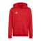 adidas Entrada 22 Hoody Kids Rot - rot