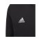 adidas Entrada 22 Hoody Kids Schwarz - schwarz