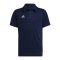 adidas Entrada 22 Poloshirt Kids Dunkelblau - blau