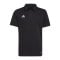 adidas Entrada 22 Poloshirt Kids Schwarz - schwarz