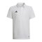 adidas Entrada 22 Poloshirt Kids Weiss - weiss