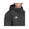 adidas Entrada 22 Stadium Jacke Schwarz - schwarz