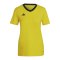 adidas Entrada 22 Trikot Damen Gelb Schwarz - gelb