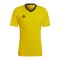 adidas Entrada 22 Trikot Gelb Schwarz - gelb