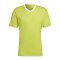 adidas Entrada 22 Trikot Gelb Weiss - gelb
