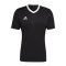 adidas Entrada 22 Trikot Schwarz Weiss - schwarz