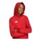 adidas Entrada 26 Hoody Kids Rot - rot