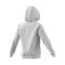 adidas Entrada 26 Kapuzenjacke Kids Weiß - weiss