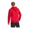adidas Entrada 26 Kapuzenjacke Rot - rot