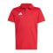 adidas Entrada 26 Polo Kids Rot - rot