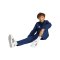 adidas Entrada 26 Präsentationsjacke Kids Dunkelblau - 