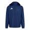 adidas Entrada 26 Regenjacke Dunkelblau - 