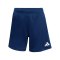 adidas Entrada 26 Short Damen Dunkelblau - 