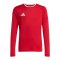 adidas Entrada 26 Trikot Langarm Kids Rot - rot