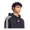 adidas Essentials 3-Stripes French Terry Hoody Schwarz - schwarz