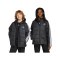 adidas Essentials 3 Stripes Padded Winterjacke Kids Schwarz - schwarz
