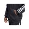 adidas Essentials 3-Stripes French Terry Kapuzenjacke Schwarz - schwarz