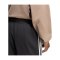 adidas Essentials 3-Stripes French Terry Tapered Cuffed Hose Schwarz - schwarz