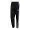 adidas Essentials 3-Stripes French Terry Tapered Cuffed Hose Schwarz - schwarz