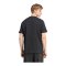 adidas Essentials 3-Stripes Single Jersey Left Chest Branded T-Shirt Schwarz - schwarz