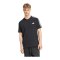 adidas Essentials 3-Stripes Single Jersey Left Chest Branded T-Shirt Schwarz - schwarz