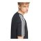 adidas Essentials 3-Stripes Single Jersey Left Chest Branded T-Shirt Schwarz - schwarz