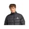 adidas Essentials Climawarm 3 Stripes Synthetic Down Jacke Schwarz - schwarz