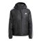 adidas Essentials 3-Stripes Kapuzenjacke Schwarz - schwarz