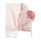 adidas Essentials 3-Stripes Mid Down Hooded Jacket Pink - pink
