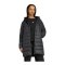 adidas Essentials 3 Stripes Parka Jacke Damen Schwarz - schwarz