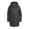adidas Essentials 3 Stripes Parka Jacke Damen Schwarz - schwarz