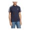 adidas Essentials 3-Stripes Poloshirt Pink - blau