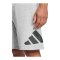 adidas Essentials Big Logo Short Grau - grau
