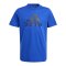 adidas Essentials Big Logo T-Shirt Kids Blau - blau