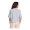 adidas Essentials Boyfriend T-Shirt Damen Grau - grau